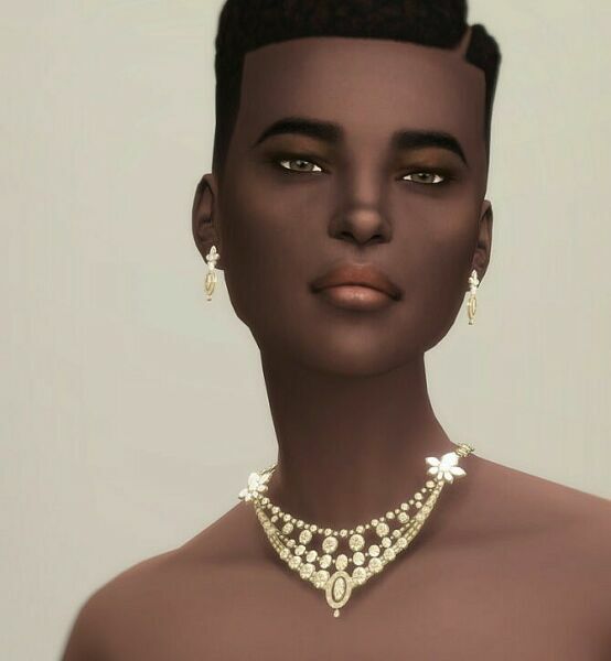 SET II Necklace And Earrings At Rusty Nail Sims 4 CC