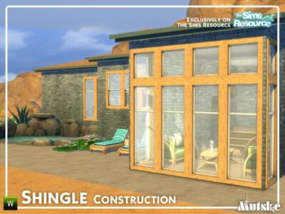 Shingle Construction Part 1 By Mutske Sims 4 CC