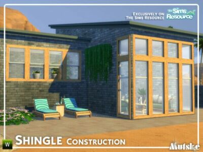 Shingle Construction Part 2 By Mutske Sims 4 CC
