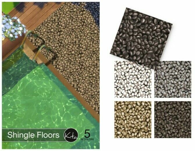 Shingle Floors At Ktasims Sims 4 CC