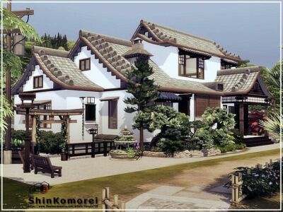 Shinkomorei Home By Danuta720 Sims 4 CC