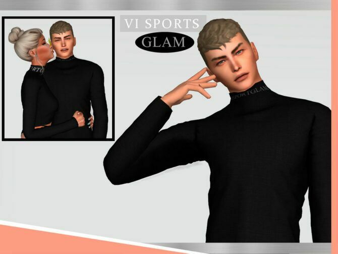 Shirt M Sportglam I – VI By VIY Sims Sims 4 CC