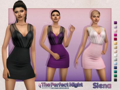 Siena Dress By Sifix Sims 4 CC