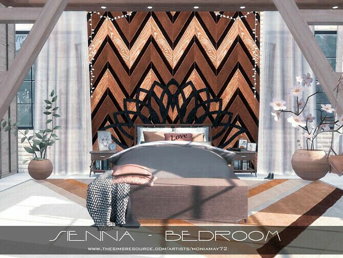 sims 4 cc sienna bedroom by moniamay72 2