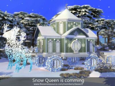 Snow Queen IS Comming By Dasie2 Sims 4 CC
