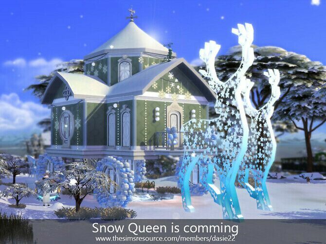 sims 4 cc snow queen is comming by dasie2 2