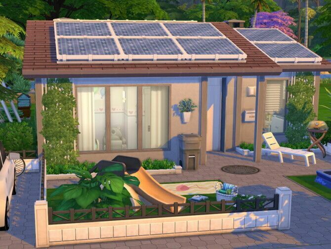 sims 4 cc suburban tiny house by flubs79 2