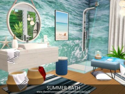 Summer Bath By Dasie2 Sims 4 CC