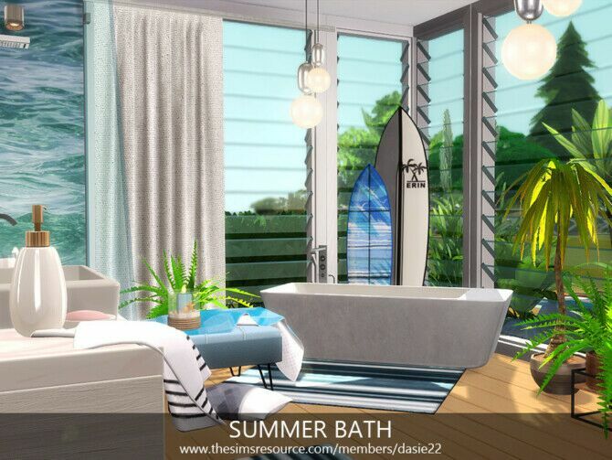 sims 4 cc summer bath by dasie2 2