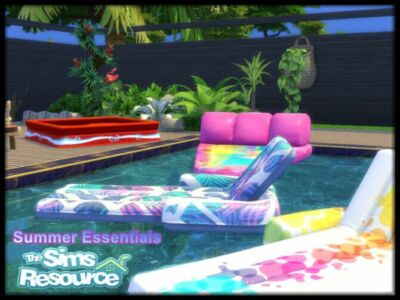 Summer Essentials Collection By Seimar8 Sims 4 CC