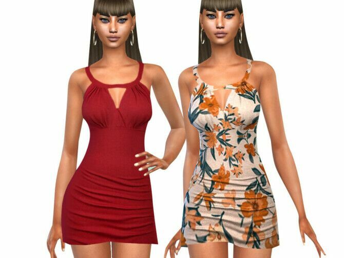 Summer Style Dresses By Saliwa Sims 4 CC