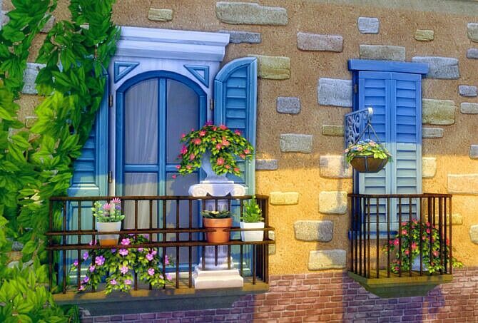 sims 4 cc sunny balcony set by pocci at garden breeze sims 4 2