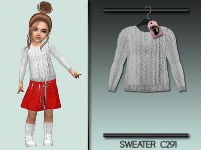 Sweater C291 By Turksimmer Sims 4 CC