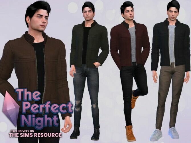 The Perfect Night Savion Jacket By Mclaynesims Sims 4 CC