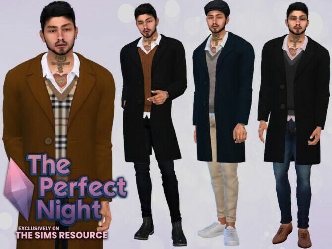 The Perfect Night Vernon Coat By Mclaynesims Sims 4 CC