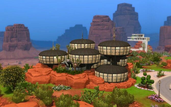 sims 4 cc the ufo house by alexiasi at mod the sims 2