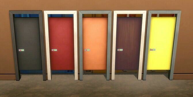 sims 4 cc toilet stall door recolors by bluehorse at mod the sims 2