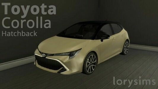 Toyota Corolla Hatchback At Lorysims Sims 4 CC