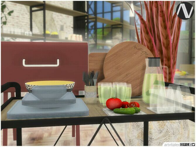 sims 4 cc tyler outdoor dining extra by artvitalex 2