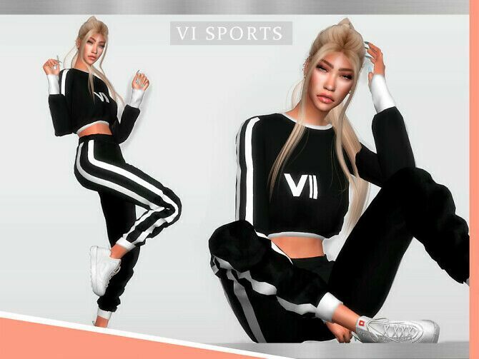 VI Sports Pants – I By VIY Sims Sims 4 CC