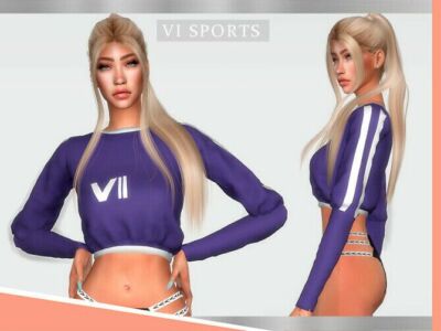 VI Sports TOP II By VIY Sims Sims 4 CC