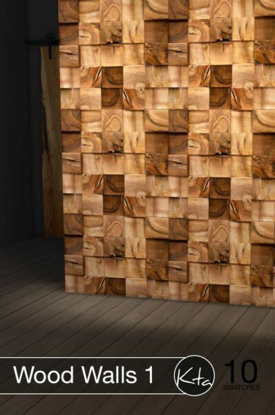 sims 4 cc wood walls 1 at ktasims 2