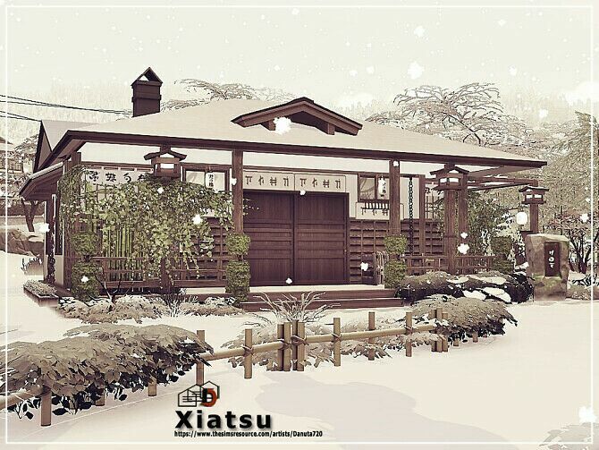 sims 4 cc xiatsu luxurious house by danuta720 2