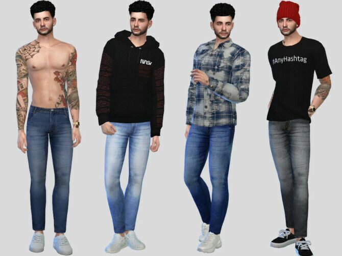 Zamyr Basic Jeans By Mclaynesims Sims 4 CC