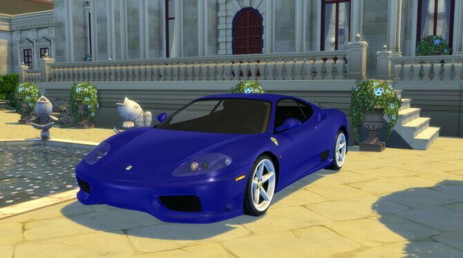 sims 4 cc 1999 ferrari 360 modena at modern crafter cc 2