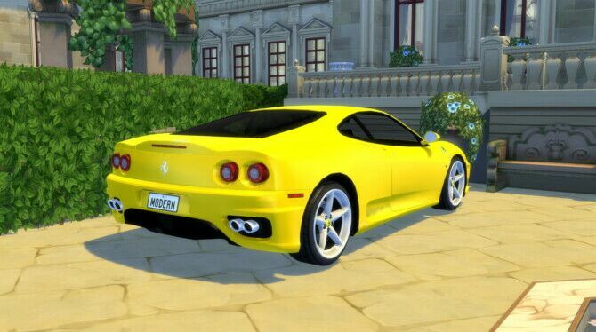 sims 4 cc 1999 ferrari 360 modena at modern crafter cc 3