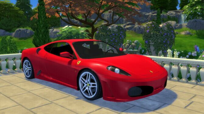 sims 4 cc 2008 ferrari 430 scuderia at modern crafter cc 4