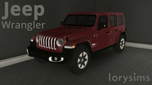 2018 Jeep Wrangler At Lorysims Sims 4 CC