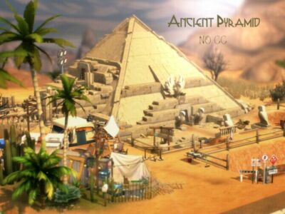 Ancient Pyramid By Virtualfairytales Sims 4 CC