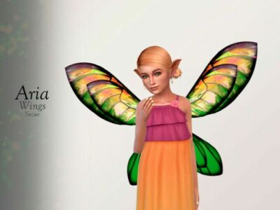 Aria Wings Child By Suzue Sims 4 CC