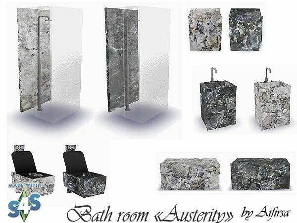 sims 4 cc austerity bathroom set at aifirsa 2