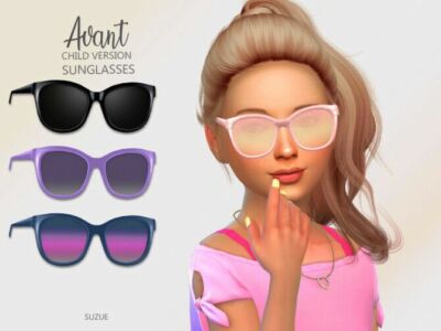 Avant Child Sunglasses By Suzue Sims 4 CC
