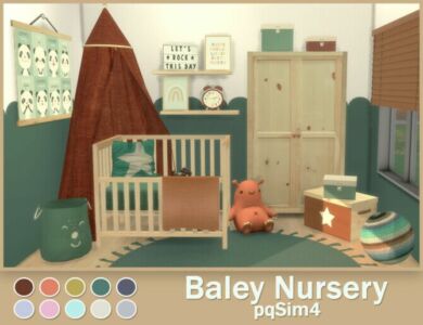 Baley Nursery At Pqsims4 Sims 4 CC