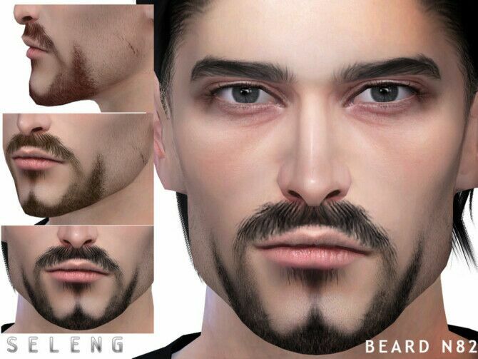 Beard N82 By Seleng Sims 4 CC