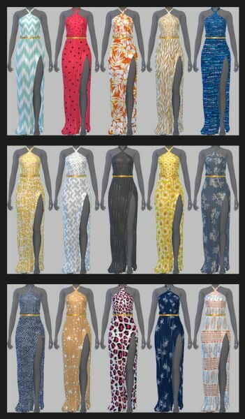 sims 4 cc belaloallure dresses recolors at annetts sims 4 welt 4