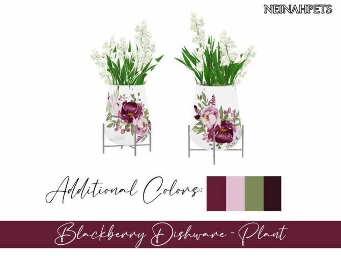 sims 4 cc blackberry dishware by neinahpets 3