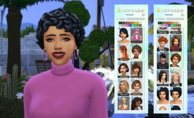 sims 4 cc camila curls at my stuff origin 2