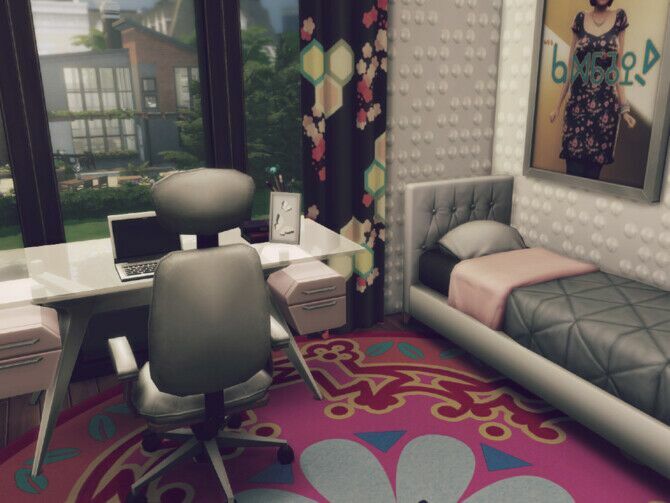 sims 4 cc camilla house by genkaiharetsu 3