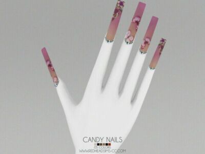 Candy Nails By Thiago Mitchell Sims 4 CC
