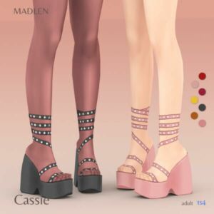 Cassie Shoes By Madlen Sims 4 CC