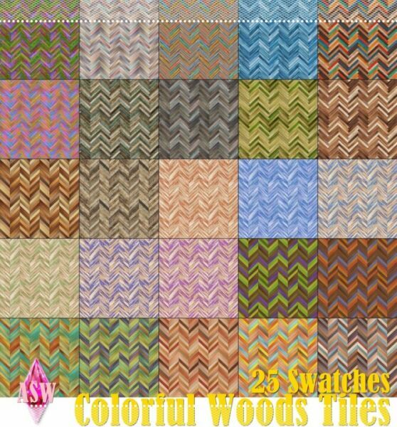 sims 4 cc colorful wood tiles at annetts sims 4 welt 4