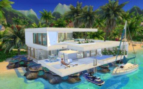 Coral Residence By Alexiasi Sims 4 CC