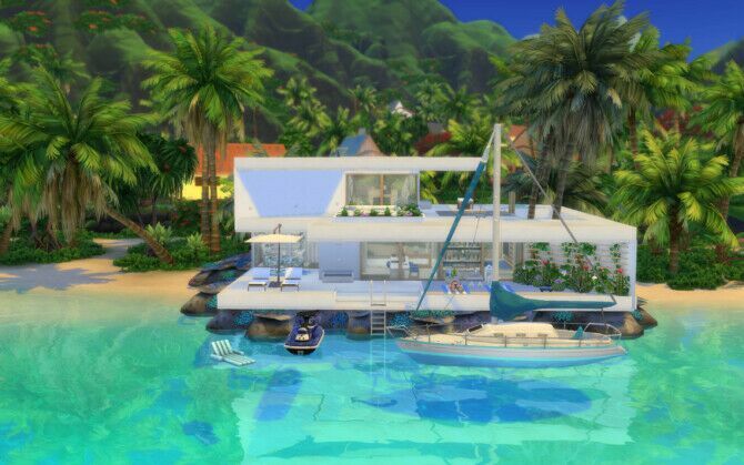 sims 4 cc coral residence by alexiasi 3