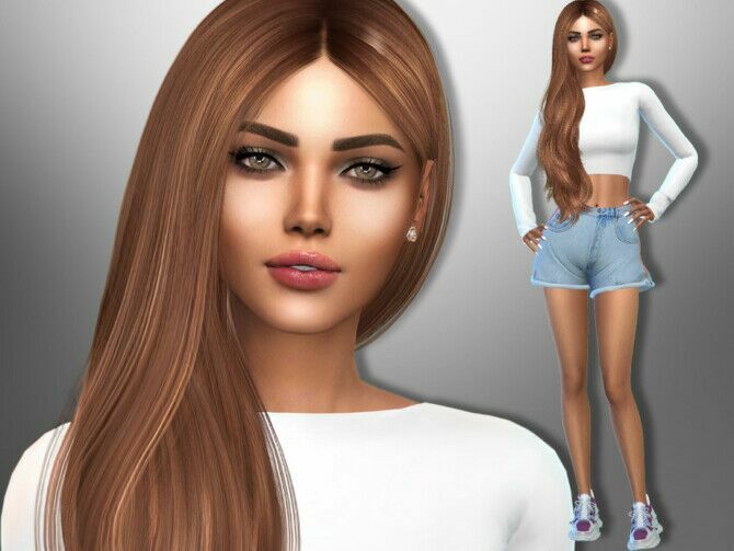 Daleina ROY By Divaka45 Sims 4 CC