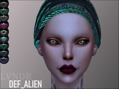 DEF Alien Eyes By Lvndrcc Sims 4 CC