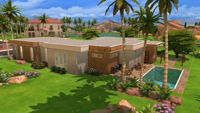 sims 4 cc desert paradise house by isandor at mod the sims 3